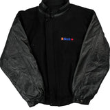 Tech Canada Sportswear Bomber Jacket - XL Black Leather