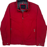 Tommy Hilfiger Windbreaker - XL Red Polyester