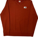 The North Face Sweatshirt - XL Red Cotton