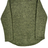 The North Face Fleece Jacket - Large Green Polyester