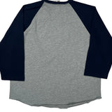 Disney Graphic Long Sleeve T-Shirt - Large Grey Cotton