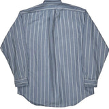 Ralph Lauren Striped Shirt - Medium Blue Cotton