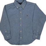 Age 4 Ralph Lauren Shirt - XS Blue Cotton