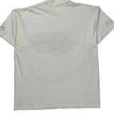 Crazy Quarters B.Wear Graphic T-Shirt - XL White Cotton