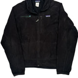 Patagonia Fleece Jacket - Large Black Polyester