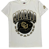 Colorado Buffaloes Nike College T-Shirt - XL White Cotton