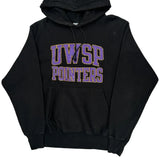 Reverse Weave Champion College Hoodie - Medium Black Cotton Blend