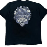 Santa Cruz Graphic T-Shirt - Large Blue Cotton
