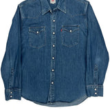 Levis Denim Shirt - Large Blue Denim