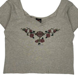 Motorcycles Harley Davidson Graphic T-Shirt - Small Grey Cotton