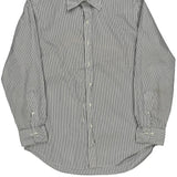 Polo By Ralph Lauren Striped Shirt - Medium Black & White Cotton