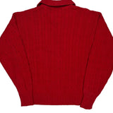 Polo By Ralph Lauren Sweater - Medium Red Cotton