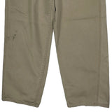 Wrangler Carpenter Trousers - 34W 30L Beige Cotton