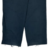 Marlboro Classics Cargo Trousers - 36W 29L Blue Cotton