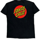 Santa Cruz T-Shirt - Medium Black Cotton