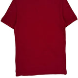 Lacoste Slim Fit Polo Shirt - Small Red Cotton
