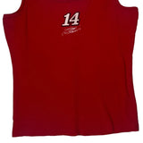 Office Depot Chase Authentics Graphic Tank Top - XL Red Cotton