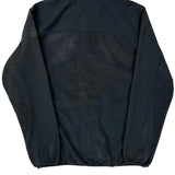 Reebok Fleece Jacket - Large Black Polyester