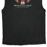 Harley Davidson Graphic Tank Top - XL Black Cotton