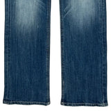 Buffalo Slim Jeans - 30W 32L Blue Cotton