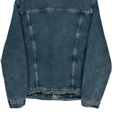 Levis Sherpa Lined Denim Jacket - Large Black Denim