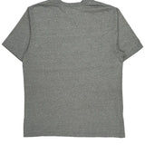 Carhartt T-Shirt - Large Grey Cotton Blend