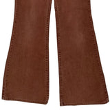 70S Made In USA Levis Flared Jeans - 28W 31L Brown Cotton