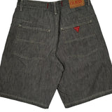 Guess Denim Shorts - 31W 11L Gray Cotton