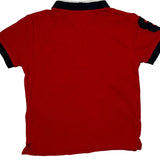 Age 2 Tommy Hilfiger Polo Shirt - 3XS Red Cotton