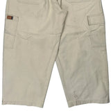 Hip Hop Five Star Carpenter Trousers - 36W 26L Cream Cotton