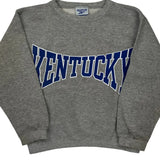 Age 7-8 Kentucky Reebok College Sweatshirt - Medium Grey Cotton Blend