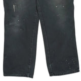 Dickies Carpenter Trousers - 32W 30L Black Cotton