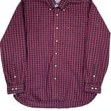 Tommy Hilfiger Checked Shirt - XL Blue Cotton