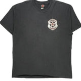 Lawless Renton Harley Davidson Graphic T-Shirt - 2XL Black Cotton