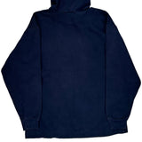 Ralph Lauren Spellout Hoodie - Medium Navy Cotton Blend
