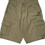 Wrangler Cargo Shorts - 28W 9L Khaki Cotton
