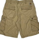 Carhartt Cargo Shorts - 32W 11L Beige Cotton