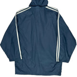 Adidas Windbreaker - Medium Blue Polyester