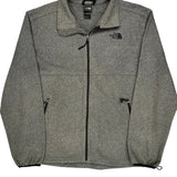 The North Face Fleece Jacket - Large Gray Polyester