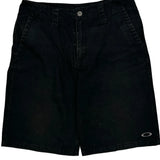 Oakley Denim Shorts - 31W 11L Black Cotton