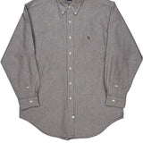 Ralph Lauren Shirt - Large Gray Cotton