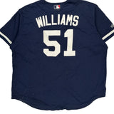 New York Yankees Majestic Mlb Jersey - 2XL Navy Polyester