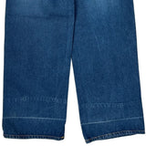 Calvin Klein Jeans Wide Leg Carpenter Jeans - 30W 31L Blue Cotton