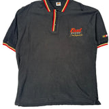 Bud Racing Winners Circle Nascar Polo Shirt - XL Black Cotton