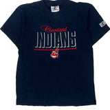 Made In USA Logo Athletics Mlb T-Shirt - Medium Navy Cotton