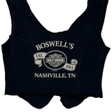 Nashville Harley Davidson Graphic Vest - XL Navy Cotton
