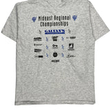 Triathlon Championships All Sport Single Stitch T-Shirt - Large Grey Cotton