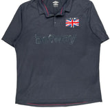 Thames Ironworks West Ham United Umbro Football Polo Shirt - 2XL Grey Polyester