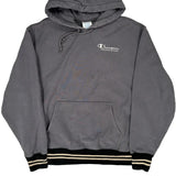 Reverse Weave Champion Graphic Hoodie - XL Grey Cotton
