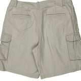 Izod Cargo Shorts - 36W 9L Beige Cotton